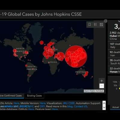 Malicious coronavirus map hides AZORult info-stealing malware