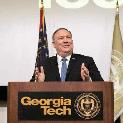 Mike Pompeo Delivers Speech at Georgia Tech About Chinese Infiltration MIT Wouldn’t Allow