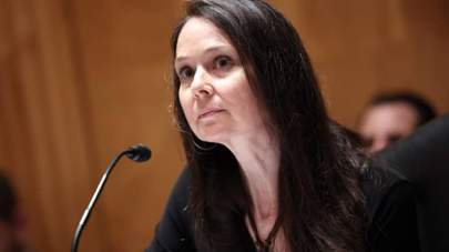 Jen Easterly, nominee to be the Director of the Homeland Security Cybersecurity and Infrastructure Security Agency, testifies during her confirmation hearing before the Senate Homeland Security and Governmental Affairs Committee on June 10, 2021 in Washington, DC. Kevin Dietsch | Getty Images