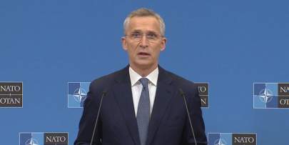 NATO Secretary Jens Stoltenberg took questions from reporters. (NATO)