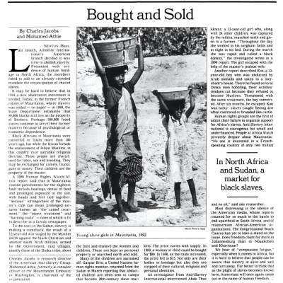 Jihad Slavery Abounds, 27 Years After Our “New York Times” Exposé