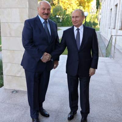 Belarus President Lukashenko Say's Russian Military Aircraft Shot Down