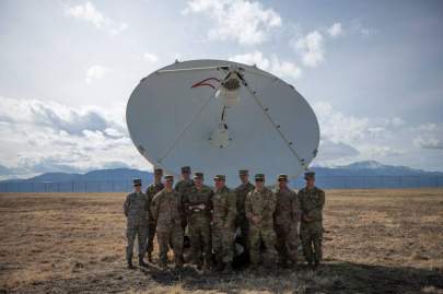 The Counter Communications System is used to jam enemy satellites. (Airman 1st Class Andrew Bertain/U.S. Air Force) 