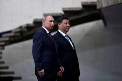 Russian President Vladimir Putin and Chinese President Xi Jinping in Brasilia, Brazil, November 2019 Ueslei Marcelino / Reuters