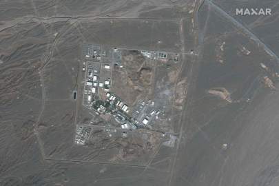 A satellite image of Iran's Natanz nuclear facility in early 2020. PHOTO: SATELLITE IMAGE ©2021 MAXAR TECHNOLOGIES/AGENCE FRANCE-PRESSE/GETTY IMAGES