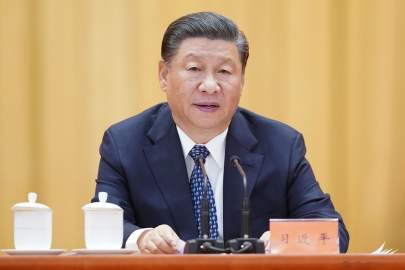 Chinese President Xi Jinping in Beijing, May 28. PHOTO: LI XIANG/ZUMA PRESS