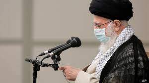 AP- File - Iranian supreme leader, Supreme Leader Ayatollah Ali Khamenei called on the U.S. ‘stubborn’ installed nuclear talks in Vienna for discussing Tehran’s missiles and regional influence, July 28, 2021