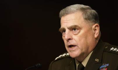 Chairman of the Joint Chiefs of Staff Gen. Mark A. Milley speaks during a Senate Armed Services Committee hearing on the conclusion of military operations in Afghanistan and plans for future counterterrorism operations on Capitol Hill on Sept. 28, 2021. (Patrick Semansky/Pool/Getty Images)