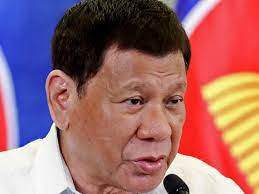 In this photo provided by the Malacanang Presidential Photographers Division, Philippine President Rodrigo Duterte speaks during a virtual plenary session of the ASEAN-China Special Summit, Monday November 22. Richard Madelo/AP