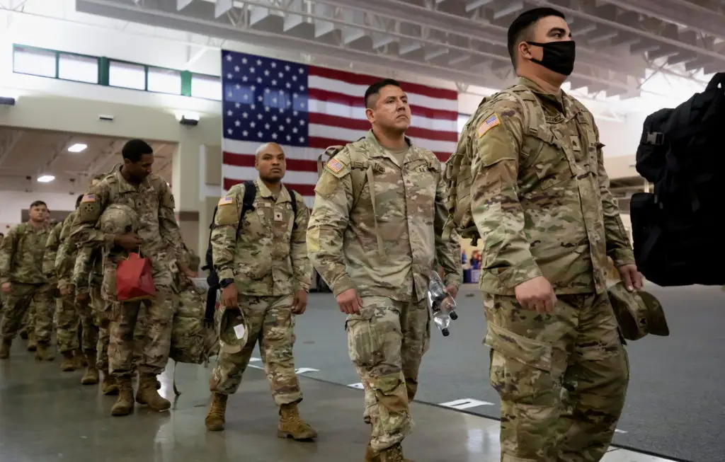 U.S. troops deploy to Europe in response to Russian invasion of Ukraine