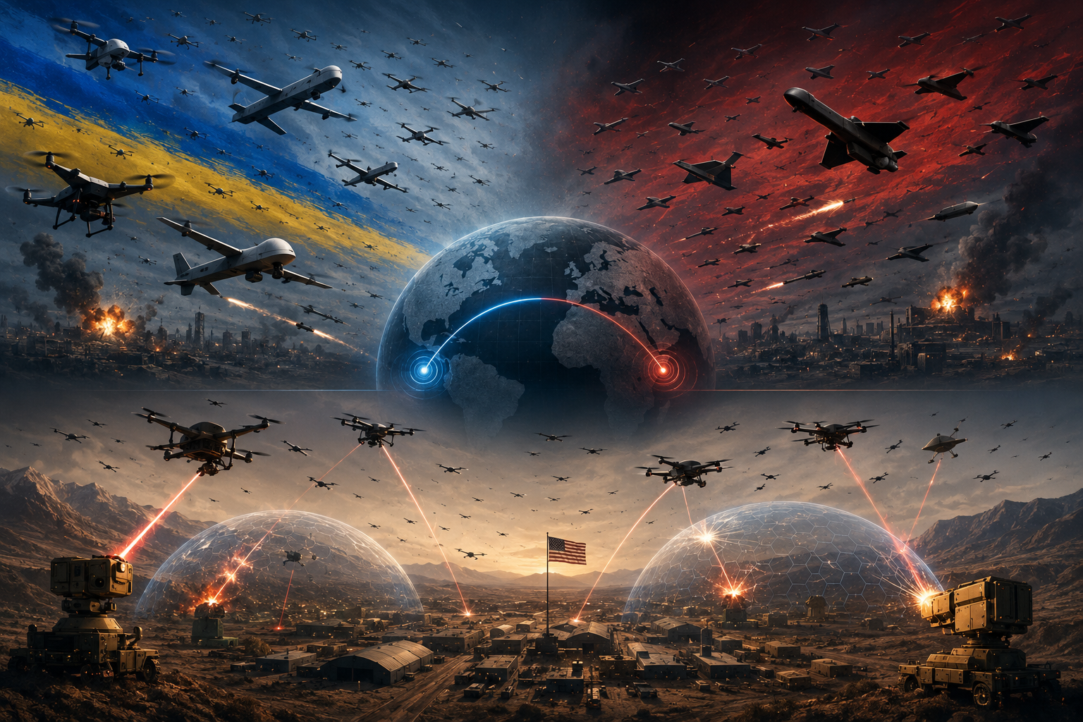 AD drone graphic